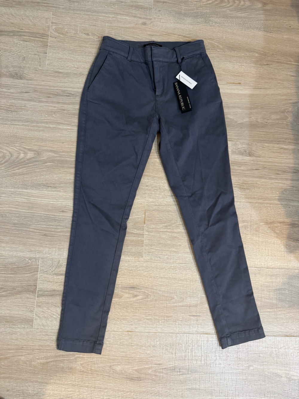 Banana Republic Sloan Slim Chino Pants - vintage blue